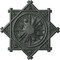 Ekena Millwork Antilles Ceiling Medallion (Fits Canopies up to 6"), 38 1/4"OD x 1 1/2"P, Athenian Green Crackle CM38ANAGC - alternate 1